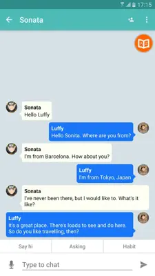 Hello Chat android App screenshot 4